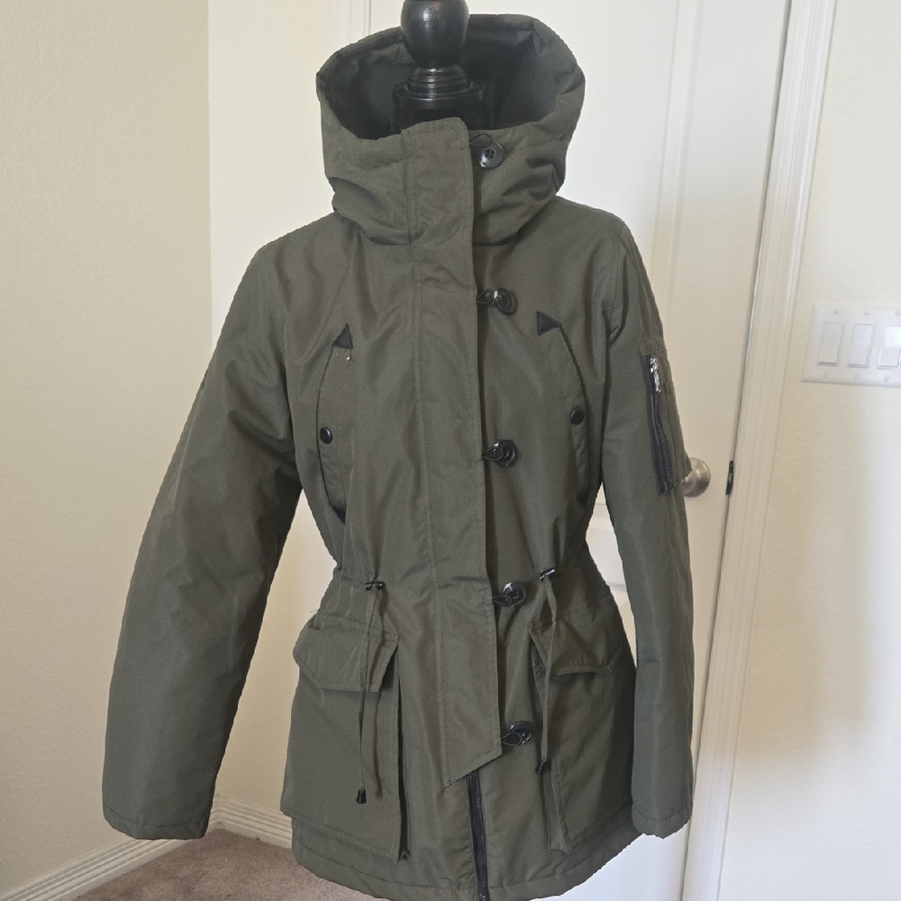 Madden Girl Army Green Coat